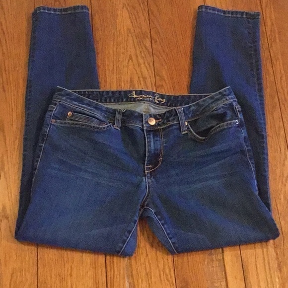 American Rag denim blue jeans. Women’s size 11, 28” inseam. Skinny jeans - Picture 11 of 15